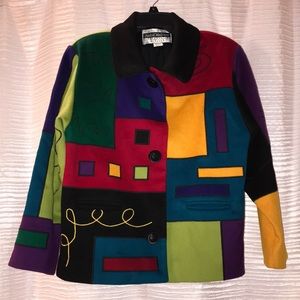 COPY - Vintage colorful jacket!